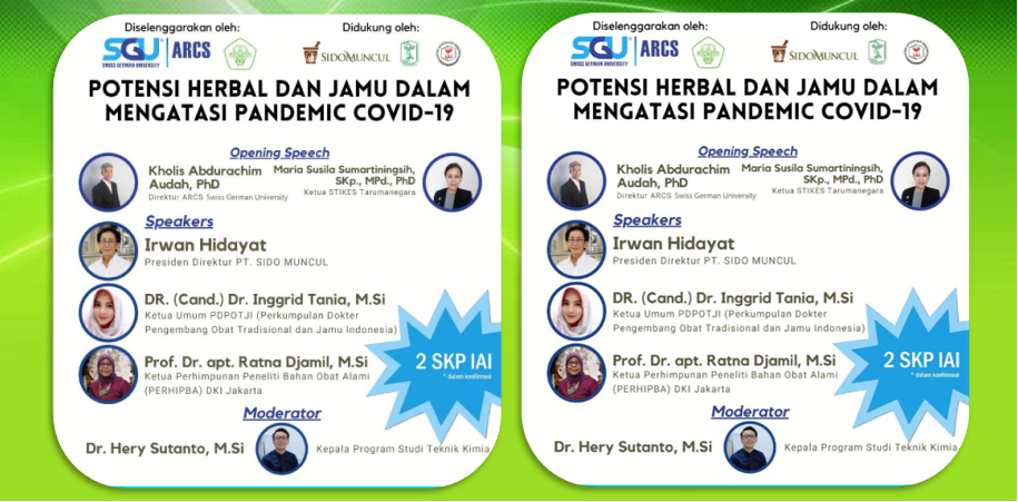 Potensi Herbal Mengatasi Pandemi dan Masuk JKN-BPJS Potensi Herbal Mengatasi Pandemi dan Masuk JKN-BPJS